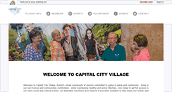 Desktop Screenshot of capitalcityvillage.org